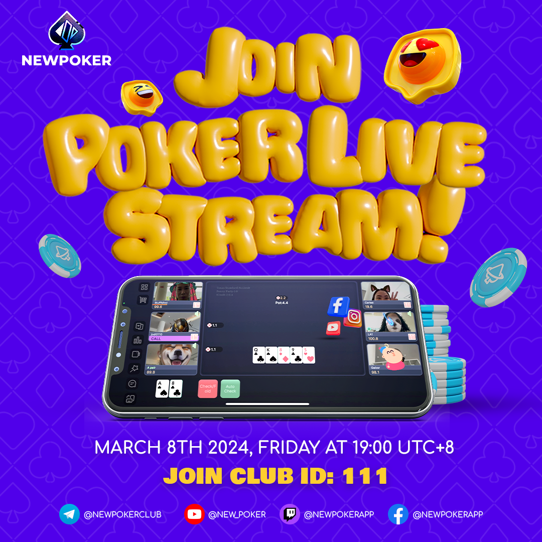 NewPoker live content visual