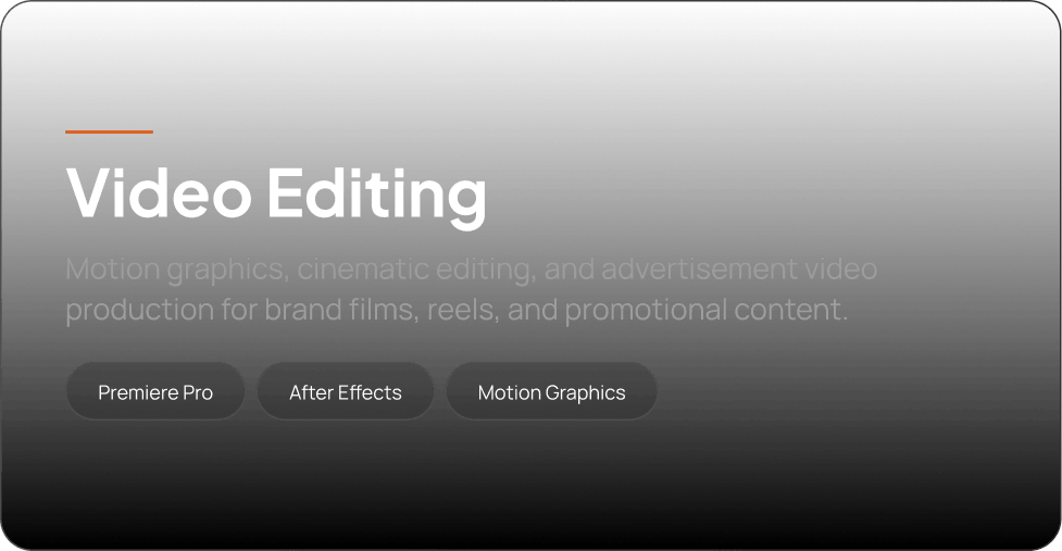 VIDEO EDITING
